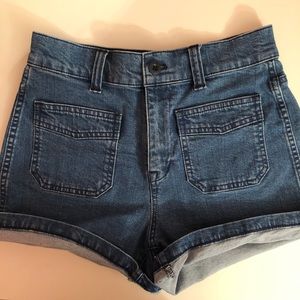 Madewell High Waisted Shorts